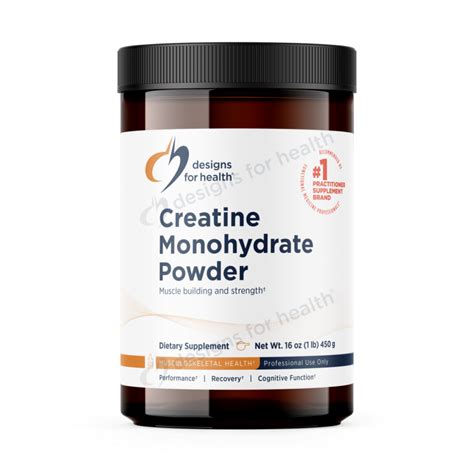 Creatine Monohydrate Powder by Designs for Health - Cambiati Wellness ...