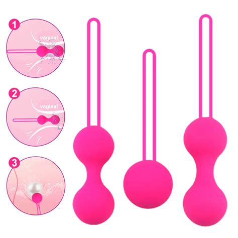 Silicone Vaginal Balls Sex Toys For Women Vagina Tighten Exercise