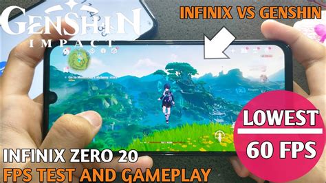 Infinix Zero Mediatek Helio G Genshin Impact Gaming Test Lowest