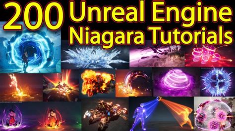 200 Unreal Engine Niagara Tutorials