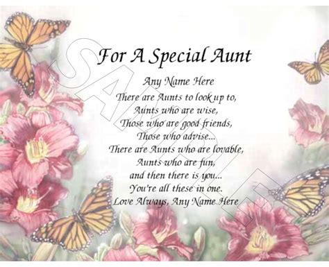 Mothers Day Poem For Aunt