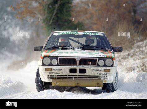 Alessandro Alex Fiorio Ita Luigi Pirollo Ita Lancia Delta Hf Wd