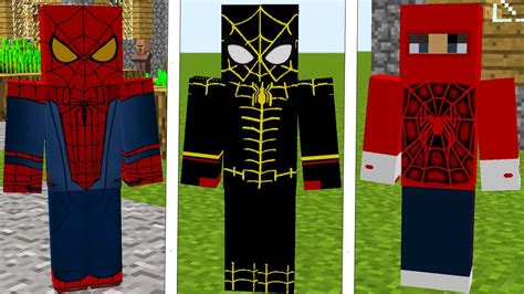 SPIDER MAN NO WAY HOME FISK SUPERHEROES MOD NEW ADDON TO MINECRAFT