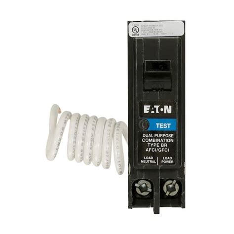 Eaton BR 15 Single Pole Dual Function Arc Fault Ground Fault