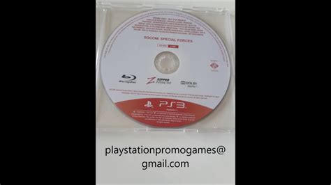 Socom Special Forces Ps3 Promo Game Copy Youtube