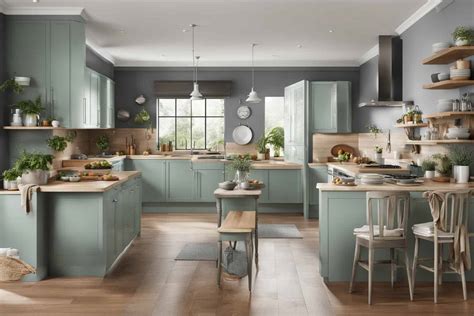 unlock  kitchens potential   stunning paint colours