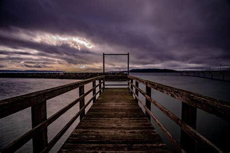 Premium Photo Wooden Jetty Leading To Pier Over Sea Against Sky