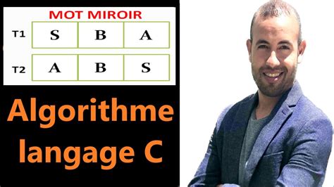 Ecrire Un Algorithme Program C Qui Permet De Construire Le Mot Miroir