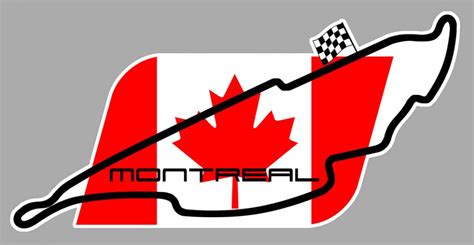 Stickers Circuit Montreal