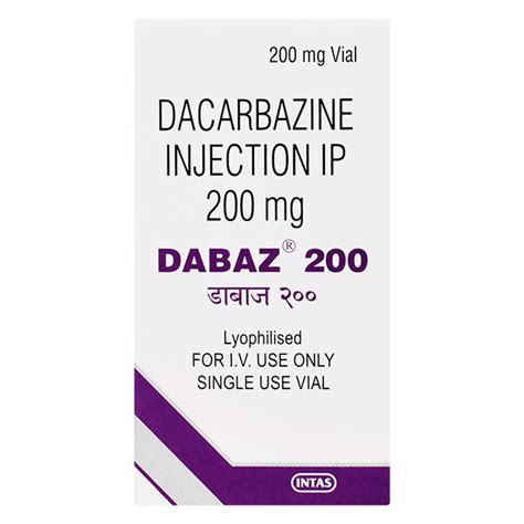 Dacarbazine Injection Alleviare Life Sciences