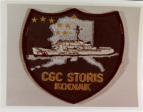 Nh 88185 Kn Insignia U S Coast Guard Cutter Storis Wmec 38