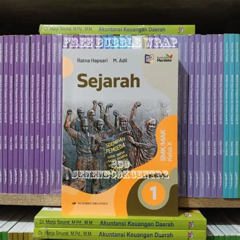 READY Buku Sejarah Kelas 1 X 10 Smk Erlangga Kurikulum Merdeka Buku