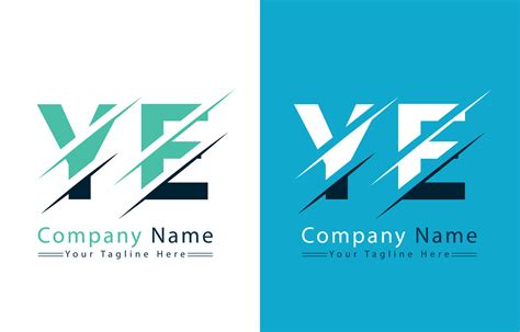 YE Letter Logo Design Concept. Vector Logo Illustration 34900671 Vector Art at Vecteezy