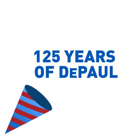 Depaul University Anniversary Sticker By DePaulU