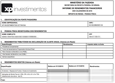 Imposto De Renda Sobre Investimentos Em Renda Fixa Aprenda Como Declarar