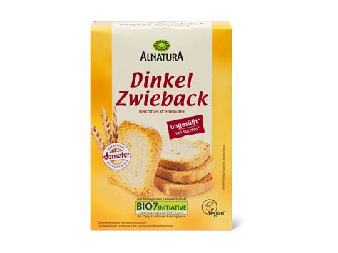 Kaufen Alnatura Dinkel Zwieback Migros