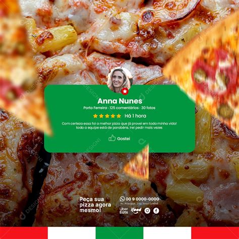 Feedback Certeza Essa Foi A Melhor Pizza Que Já Provei Pizzaria Social