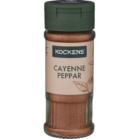 KOCKENS Cayennepeppar 35g Ditt Svenska Skafferi