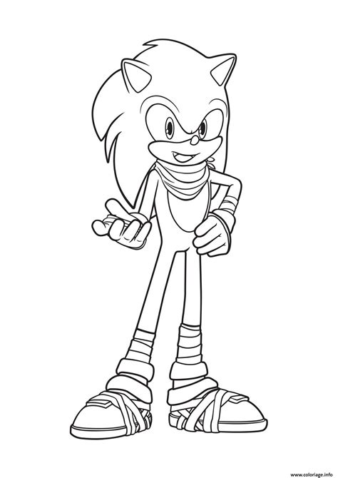 Coloriage Super Sonic Dessin Sonic Imprimer