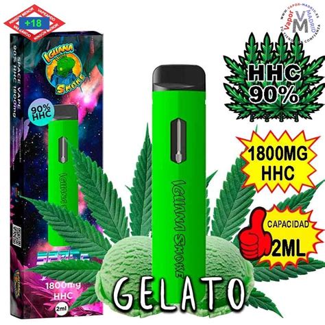 Gelato Ml H H C Space Vape By Iguana Smoke