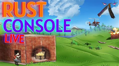 Rust Console Edition Live Gameplay New Wipe Ps Xbox Ps Xbox