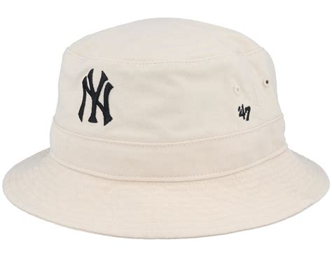 New York Yankees MLB Natural Bucket 47 Brand 帽子 Hatstore