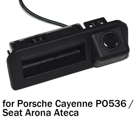 Buy Car Rear View Reverse Backup Parking Trunk Handle Camera Night Vision For Porsche Cayenne