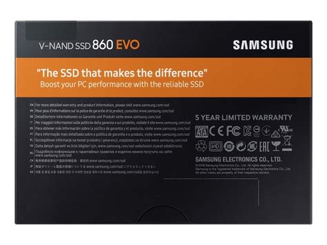 SSD 860 EVO 2.5" SATA III 1TB Memory & Storage - MZ-76E1T0B/AM | Samsung US