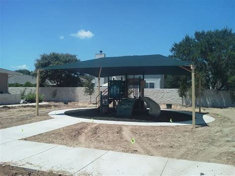 25x27 Shade Canopy System From DunRite Playgrounds