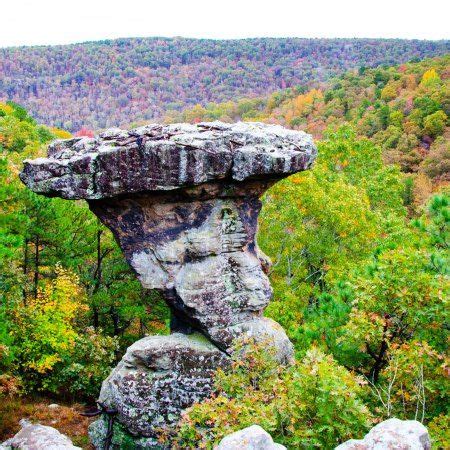 Pedestal Rocks Kings Bluff Loops Right Kind Of Lost Ozark National