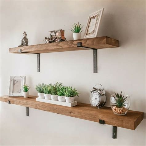 wooden wall shelves