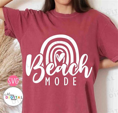 Beach Mode Svg Png Vacay Mode Svg Beach Svg Beach Vibes Etsy