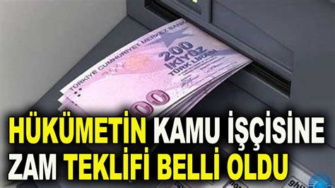 H K Metin Kamu I Isine Zam Teklifi Belli Oldu