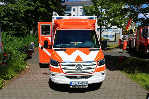 Der Neue Mercedes Benz Sprinter GW Mess Der Berufsfeuerwehr Wiesbaden