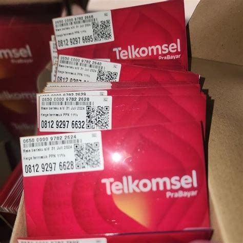 Jual GROSIR KARTU PERDANA TELKOMSEL SIMPATI RED 0K 4G SEGEL Exp Panjang