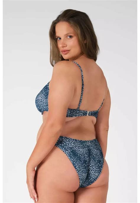 Buy Blackbough Swim Fiona High Rise Cheeky Bikini Bottoms Snow