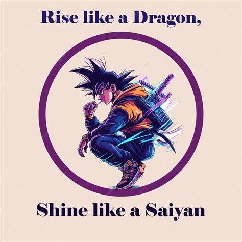 Premium Vector Goku Son Saiyan Lettering Editorial Vector Design