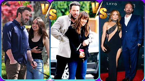 Comparison Ben Affleck Womenwife Ana De Armas Vs Jennifer Garner Vs Jennifer Lopez Youtube