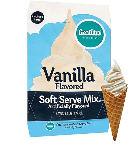 Amazon Frostline Vanilla Soft Serve Ice Cream Mix Lactose