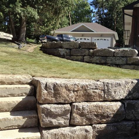 Armour Stone And Retaining Walls T H Excavating