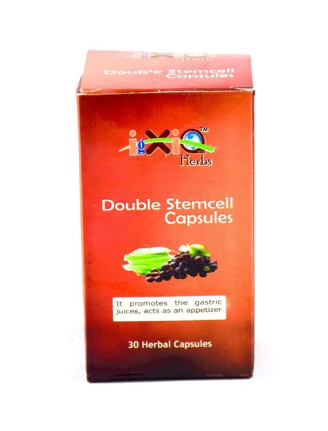 Igxia Herbs Double Stem Cell Capsule Packaging Type Bottle Packaging