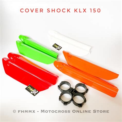 Jual Cover Shock Depan Klx Plus Klem Tutup Shock Depan Klx