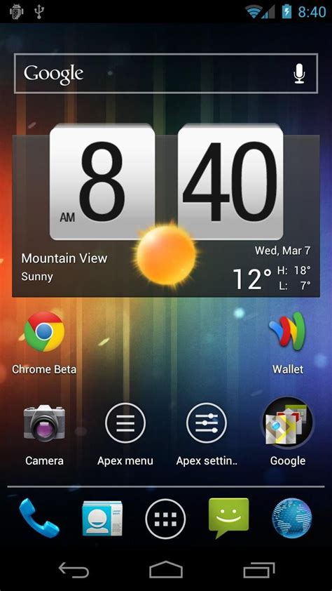Apex Launcher For Ics Gets Bumped To Version 12 Supports Themes Adds