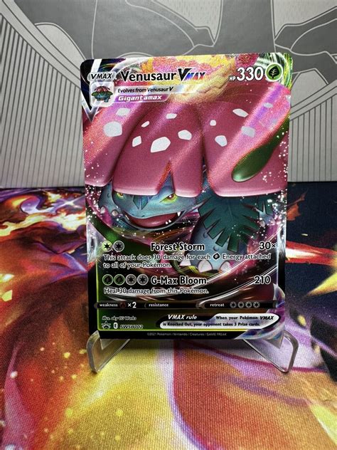 Mavin Pokémon Tcg Venusaur Vmax Swsh Black Star Promos Swsh102 Holo Promo