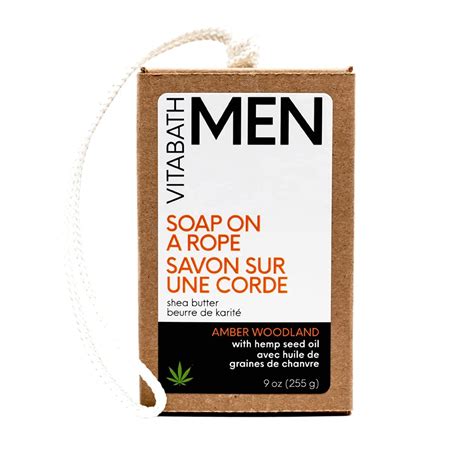 Vitabath Men Soap On A Rope Amber Woodland 9 Oz Vitacost