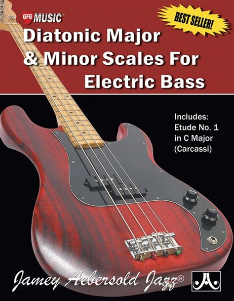 Diatonic Major And Minor Scales For Electric Bass Bass Guitar Book Sheet Music