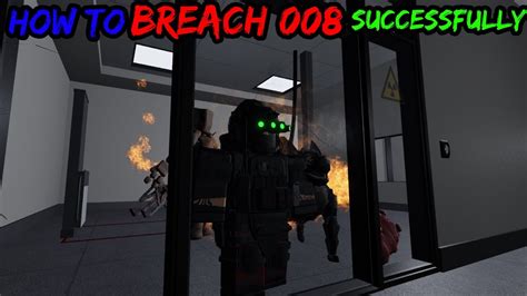 How To Breach Part 1 008 SCP Roleplay Roblox YouTube