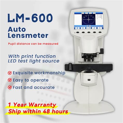 Aist Optics Digital Auto Lens Meter Uv Pd Printing Focimeter Lensometer