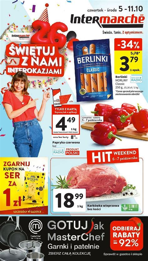 Gazetka Promocyjna I Reklamowa Intermarche Gazetka Intermarche Od