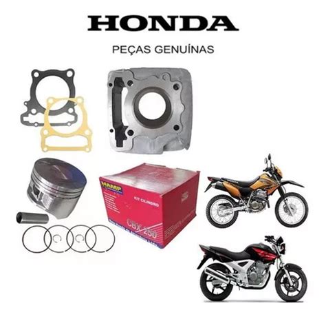 Kit Cilindro Motor Original Honda Xr Tornado Hamp Parcelamento